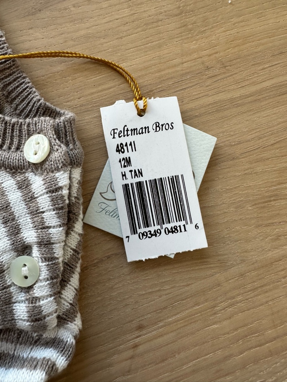 NWT Kids Matching Sets - Blue & Brown Knit Two-Piece Sets - Picture 5 of 12